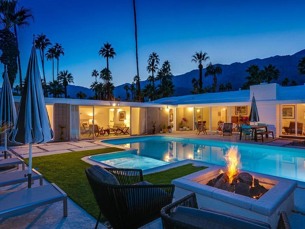 The Arrow Of Twin Palms - Midcentury Alexander Permit# 3505 Villa Palm Springs Bagian luar foto